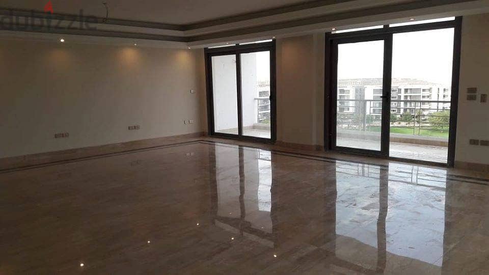 With a down payment of 630 thousand, a 3-bedroom apartment + a private garden for sale in front of Cairo Airport in installments 1
