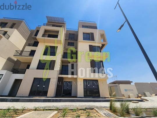 Apartment with garden for sale with lowest downpayment in Sodic East 5