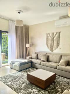 Town house Modern, fully finished and fully air-conditioned, Fully Hotel Cozy furnished in Mivida New Cairo