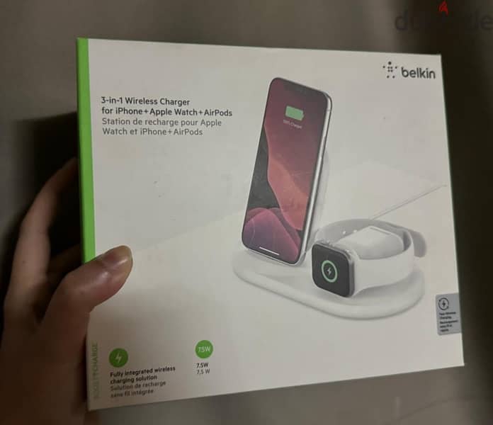 Belkin 3-in-1 wireless charging station (iPhone, iWatch, Airpods) 5