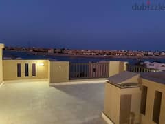 Roof chalet prime location in water side Gouna