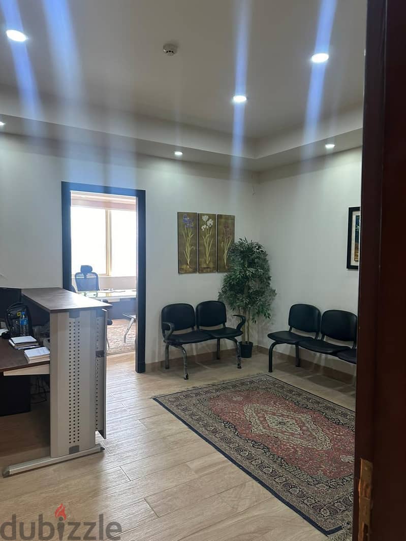 عيادة للايجار في التوين تاورز علي المحور المركزي مباشرة clinic for rent in twin towers el sheikh zayed 4