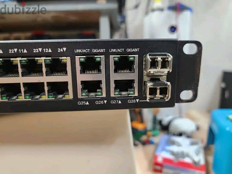 Cisco SG300-28 port PoE Gigabit Managed Switch 1