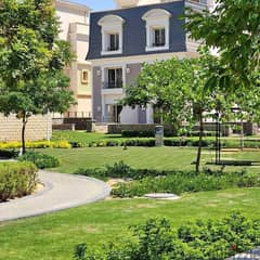 Ready to move villa for sale in Mountain View Chillout Park October Compound, near Mall of Arabia and Mall of Egypt