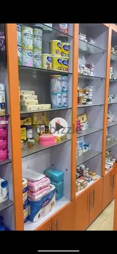 صيدلية متشطبة  للايجار في زهراء مدينة نصر