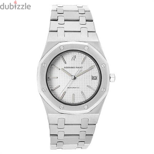 audemars piguet silver watch ساعة اوديمار 3