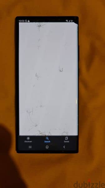 Samsung galaxy note 20 ultra بس الشاشه مكسوره 1