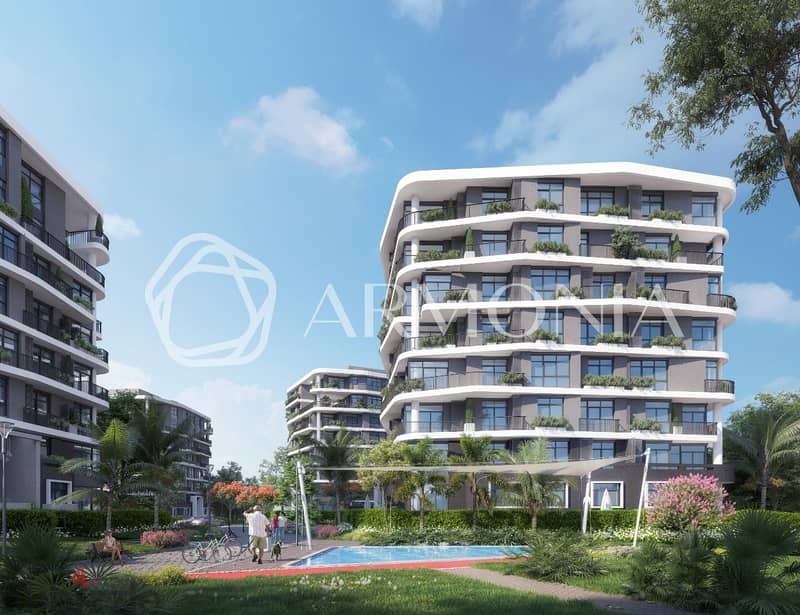 109 sqm apartment for immediate delivery in the heart of R7 area in Armonia Compound near the government district 3