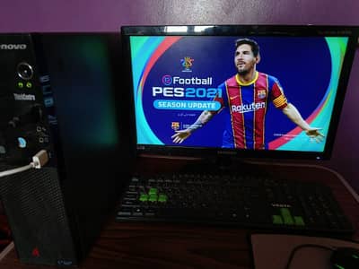 PC Lenovo & Screen Samsung