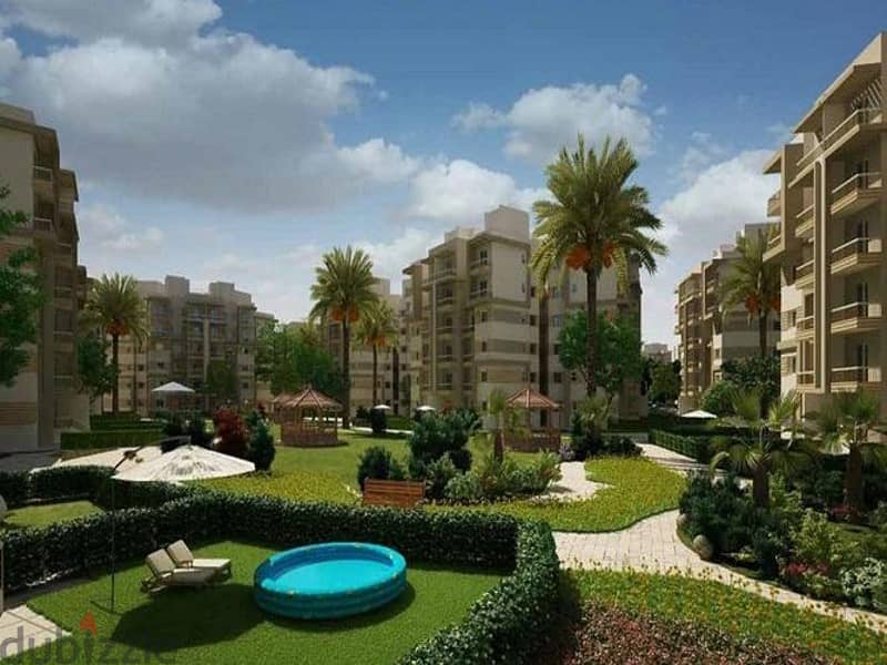 126 sqm two-room apartment for sale in 6th of October, the finest compound and Amazing View, “Ashgar City” 4