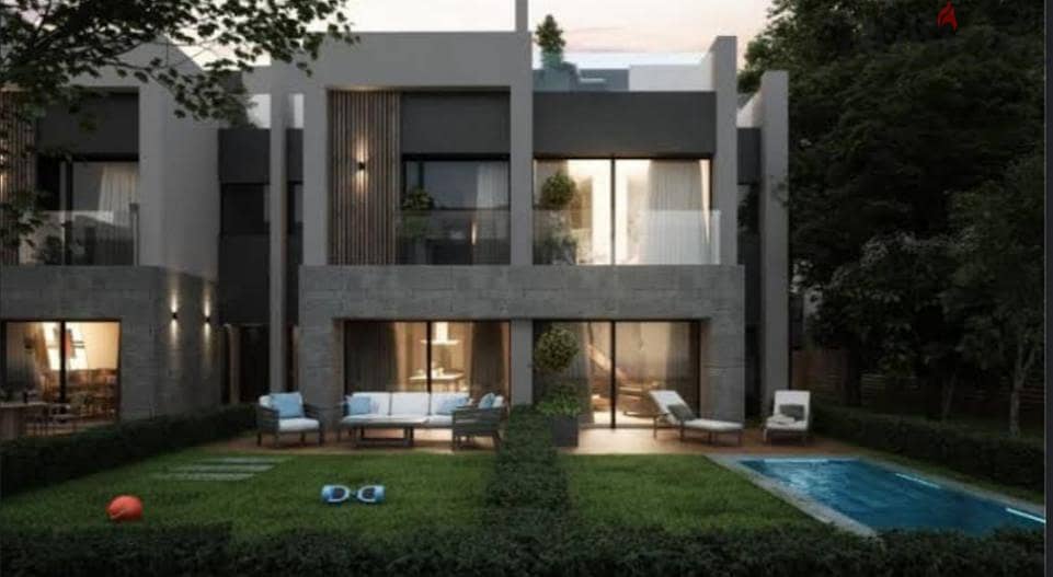 Townhouse for sale, first phase, at the price of a condominium, in At East Mostakbal City, minutes from the Canadian University, Al-Ahly Sabbour 6