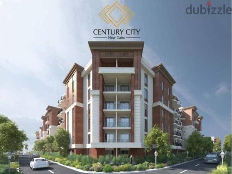 A unique apartment in the heart of the Fifth Settlement, fully finished, in Century Compound, with a 25% cash discount - Receiving the year 7