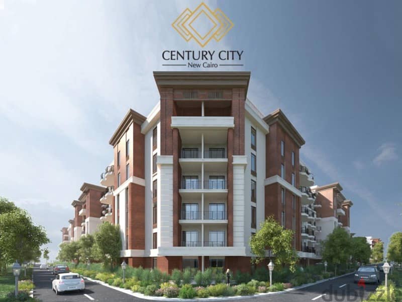 A unique apartment in the heart of the Fifth Settlement, fully finished, in Century Compound, with a 25% cash discount - Receiving the year 10