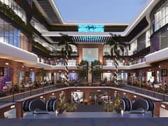 Discount 10% | Shop Ground Floor With Outdoor | Open View | Biggest Mall In Al Yasmine 0