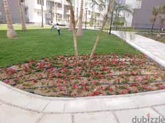 Furnished apartment for rent in Madinaty, 71 meters in B10, super luxurious finishes, wide garden view, close to services 0