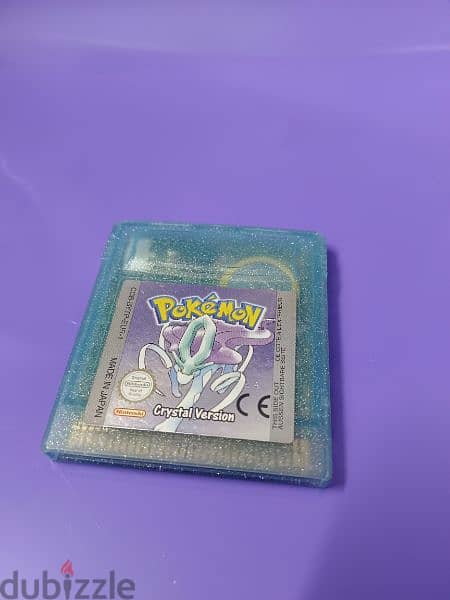 Nintendo game boy Pokémon crystal original 2