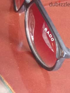 نظارة رادو عدسات فاتحة موف  شنبر إطار رمادي 0
