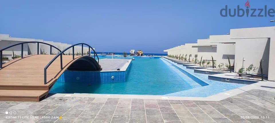 شالية للبيع متشطب بالتكييفات والمطبخ دايركشن وايت الساحل الشمالي رأس الحكمة Chalet For Sale Directions white nor Coast Ras Elhikma 1