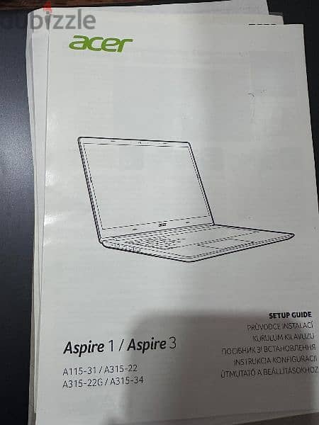 لابتوب أسير  Laptop Acer Aspire 3/ A315 6