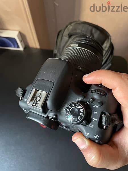 كاميرا canon 750 D كسر زيرو استخدام بسيط جداً لقطه للبيع 1