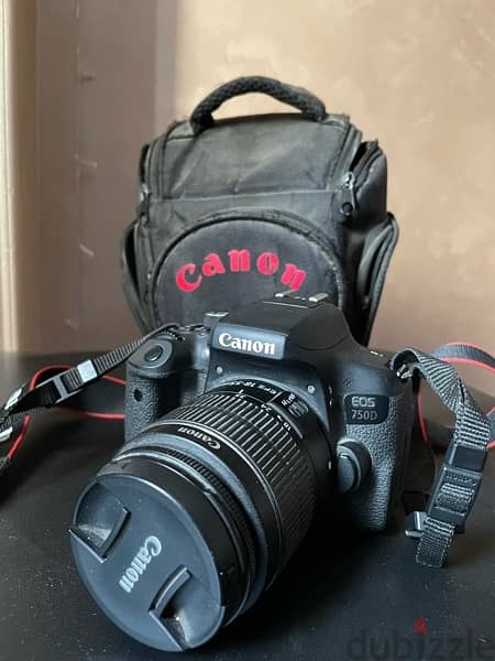 كاميرا canon 750 D كسر زيرو استخدام بسيط جداً لقطه للبيع 2