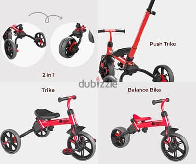 Yvolution Strolly bike 3 in 1