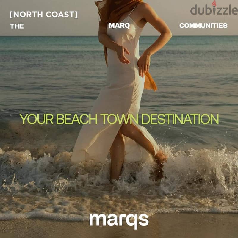شاليه للبيع 100 متر رائع مشروع ( Marqs ) في الساحل الشمالي North Coast THE MARQ بسعر اللونش  Launching price 3