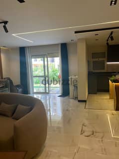 Fully-furnished apartment 300 m. for rent ultra super lux finished in prime location Sarai Mostakbal City