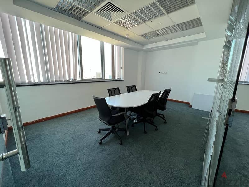 New cairo  office for rent 321m direct south street  bank sector 3