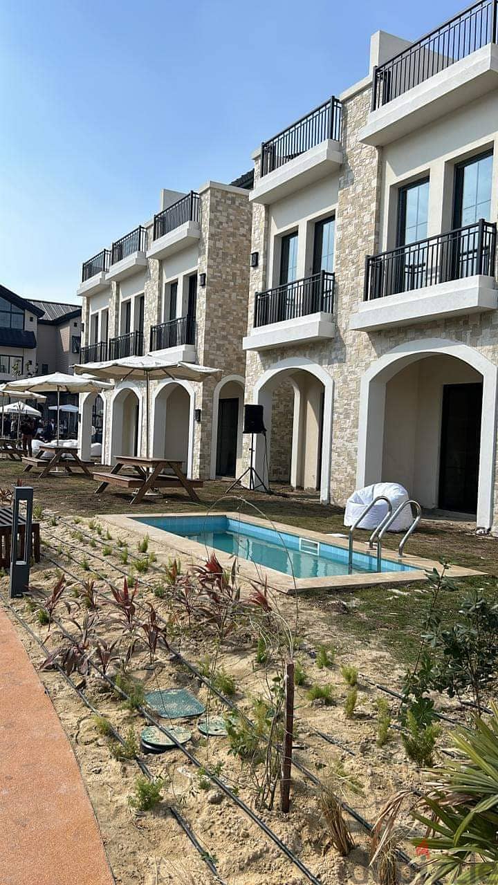 For sale, a 345-meter villa in New Cairo, the heart of Mostakbal City, with a 20% down payment in The Wonder Mark Compound, in installments over 7 yea 4
