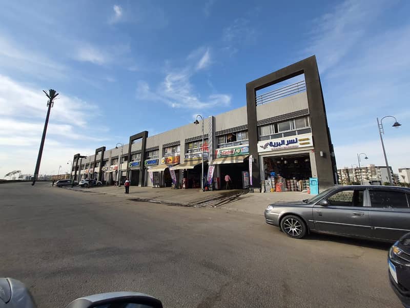 Shop for rent in Madinaty. Various commercial activities in Craft Zone. Shop 6