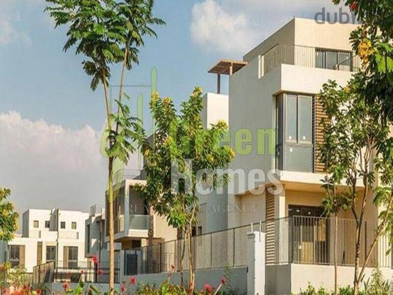 Town house with Prime view in Sodic East - New Heliopolis For Sale 3
