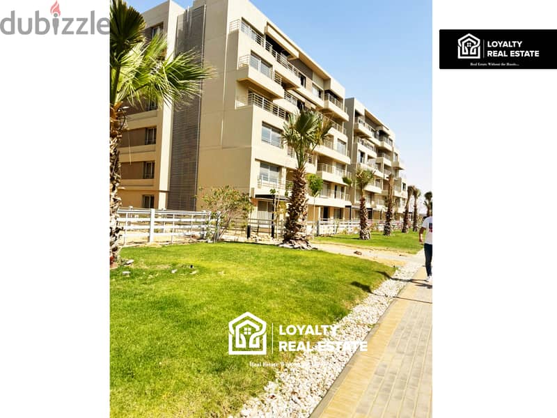 Apartment for sale capital gardens compound mostakbal city ready to move 2023 price, with installments 8