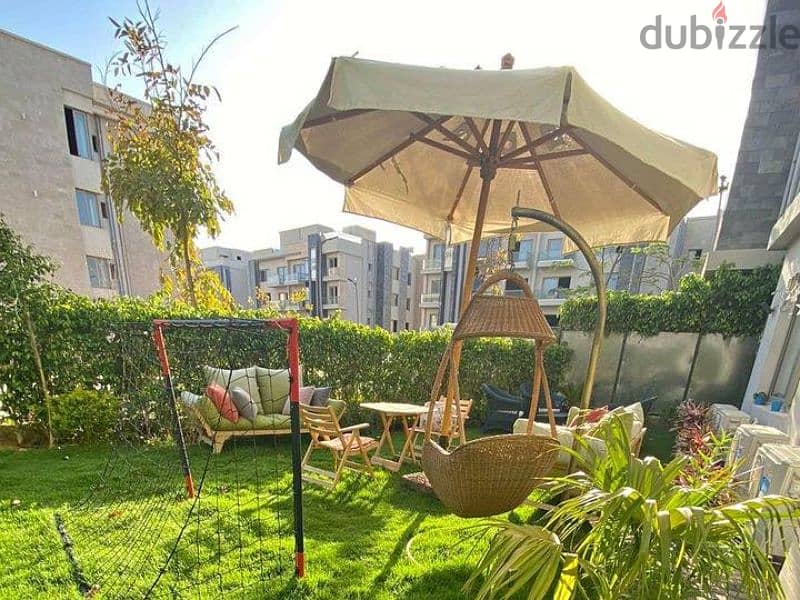 With a down payment of 585 thousand, an apartment with a garden in installments over the longest period, with a distinctive view 8