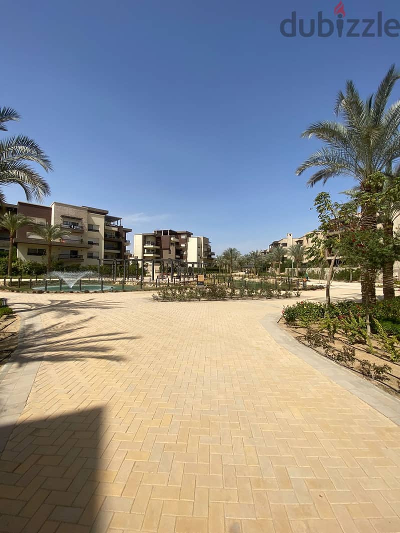 Apartment with garden for sale in New Giza Westridge 5