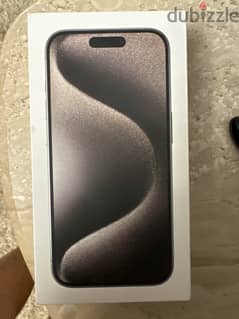 Iphone 15 pro natural Titanium sealed 0