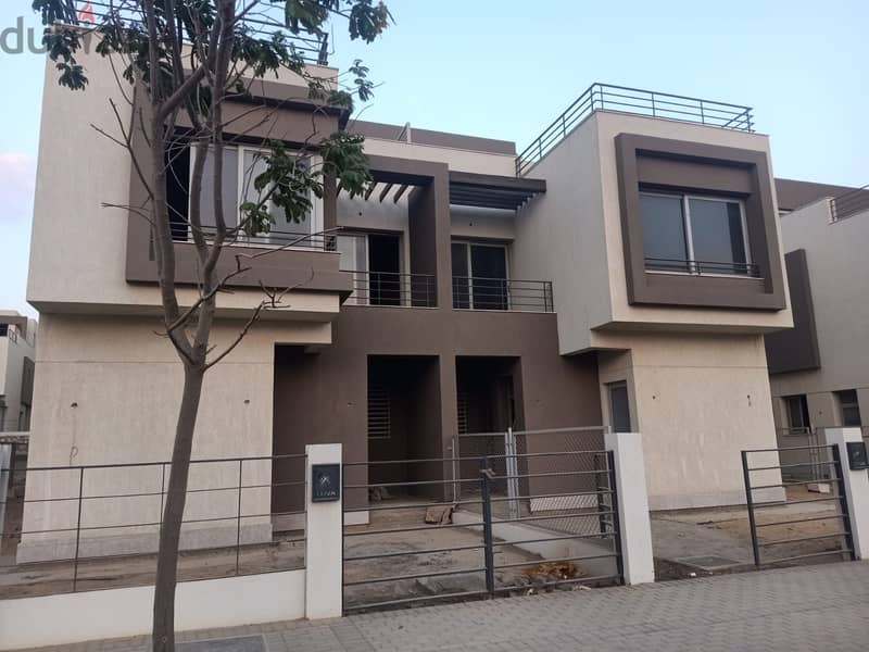 Luxury stand alone villa type E 285 sqm view landscape FOR sale in Palm Hills Compound Fifth Settlement 9