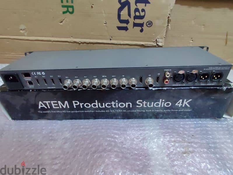 Blackmagic ATEM  Studio 4K و
 Blackmagic  Studio 4K لبيع كسر زيرو 1