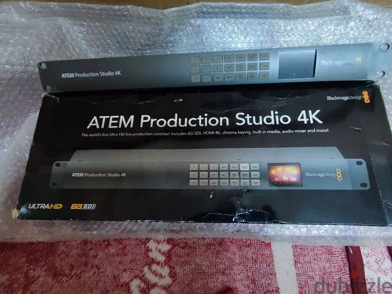 Blackmagic ATEM  Studio 4K و
 Blackmagic  Studio 4K لبيع كسر زيرو 2