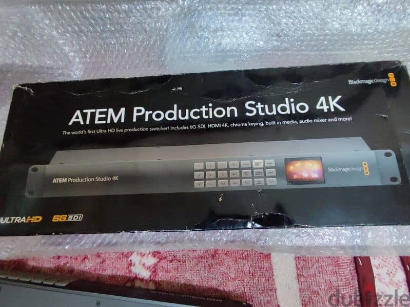 Blackmagic ATEM  Studio 4K و
 Blackmagic  Studio 4K لبيع كسر زيرو 3
