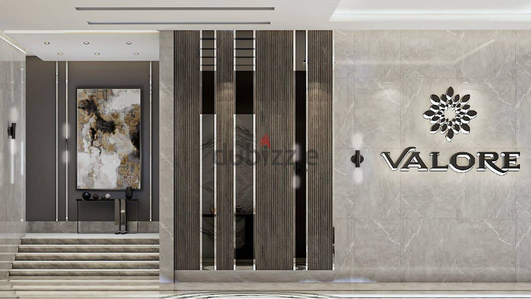 192 sqm shop for sale, super luxurious finishing with air conditioning, in Valory Commercial Mall, directly on Al Thawra Street, near Almaza City Cent 4