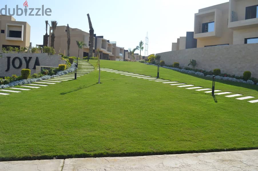 twin house للبيع استلام فوري في الشيخ زايد كمبوند joya بجوار palm parks بالتقسيط 16