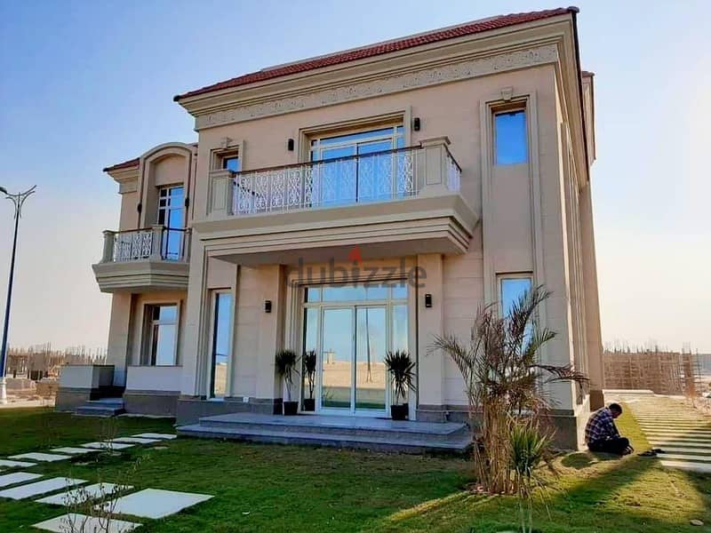 استلم حالا فيلا 400م للبيع زاهيه المنصوره الجديده Immediately receive a 400 sqm villa for sale in Zahia, New Mansoura 1