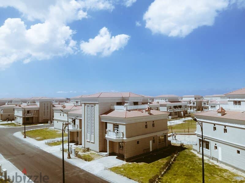 استلم حالا فيلا 400م للبيع زاهيه المنصوره الجديده Immediately receive a 400 sqm villa for sale in Zahia, New Mansoura 6