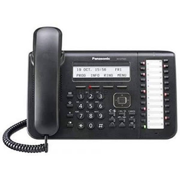 جهاز تلفون سنترال  panasonic kx - dt543x 2