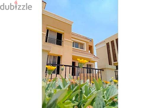 شقة + حديقه للبيع في كمبوند سراي المرحله الجديدة Sarai 12
