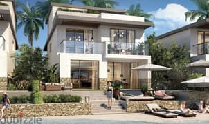 Large corner resale villa on the North Coast, silver sands  Ora by architect Naguib Sawiris. 0