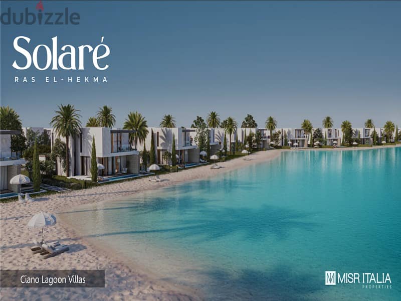 With a 5% down payment, own a finished chalet with a view over the lagoon in Ras El Hekma -  Solare 2