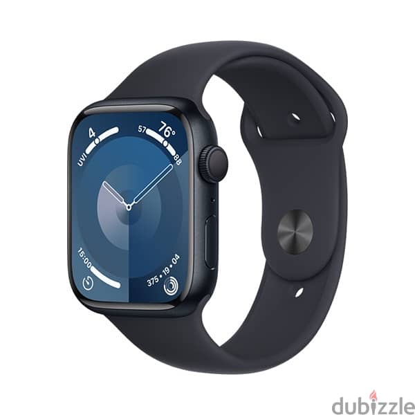 Apple Watch Series 9 GPS, 45mm Midnight Aluminum Case 2