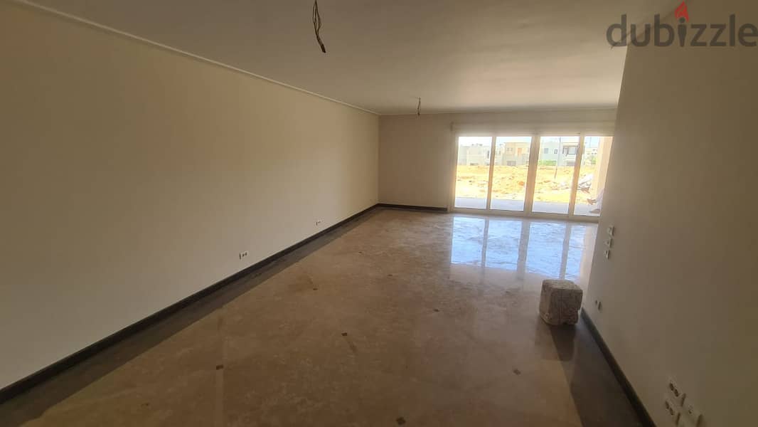 Ground floor apartment for rent in New Giza Amberville 10